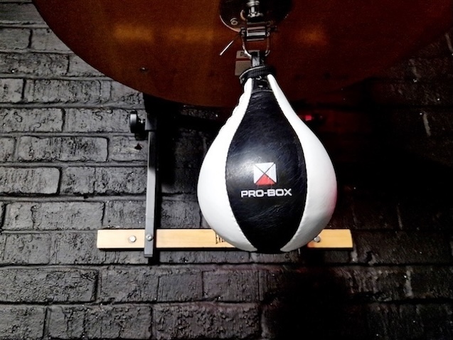 Pro-Box branded speed bag boxing equipment at Boxing Fitness MK gym